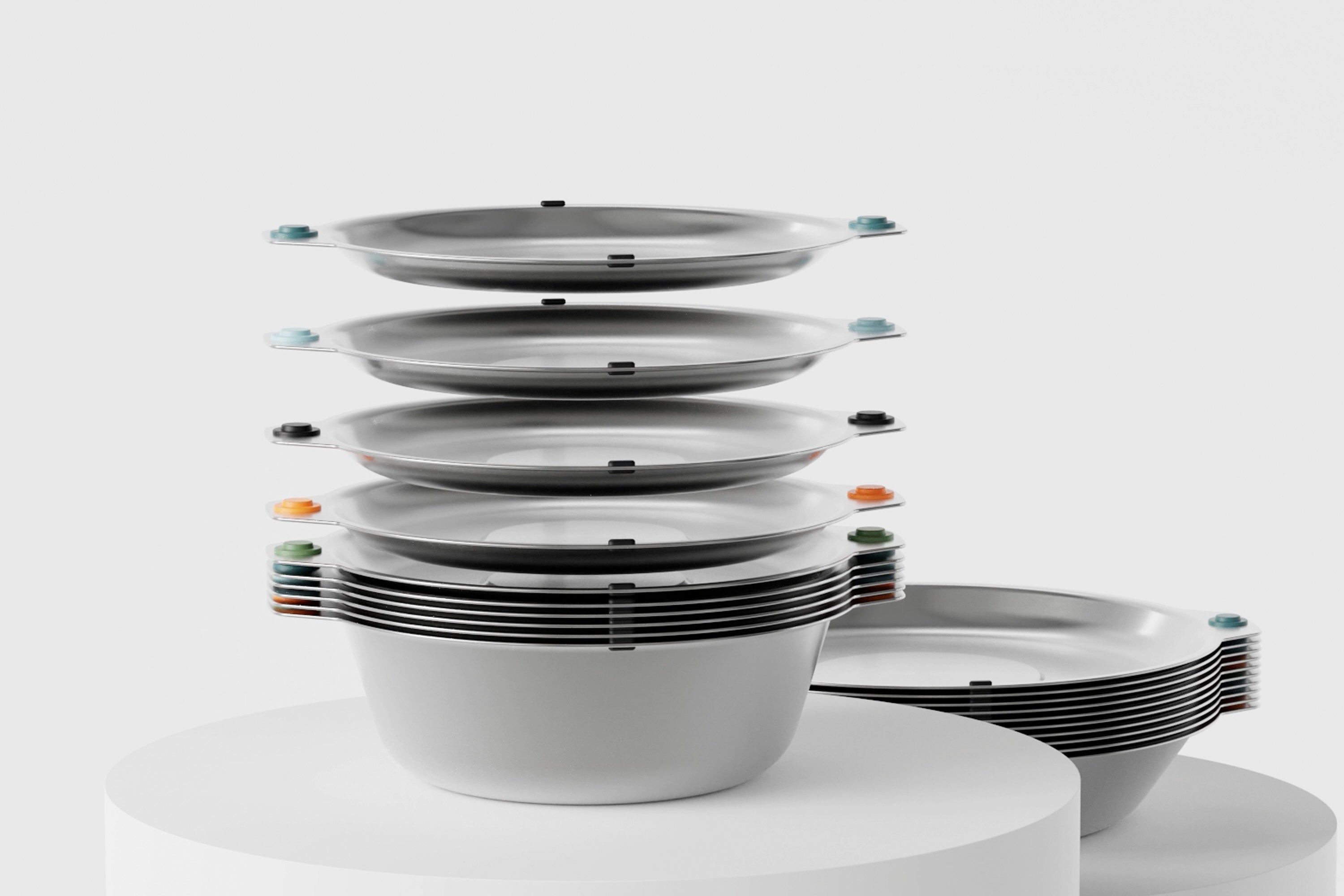 Full-Windsor Magware Bowls-Plates (Double Set)
