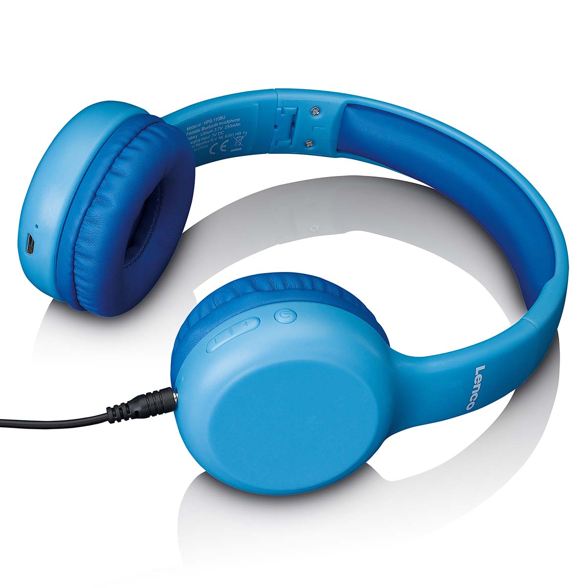 Zusammenklappbarer Bluetooth®-Kopfhörer für Kinder Blau