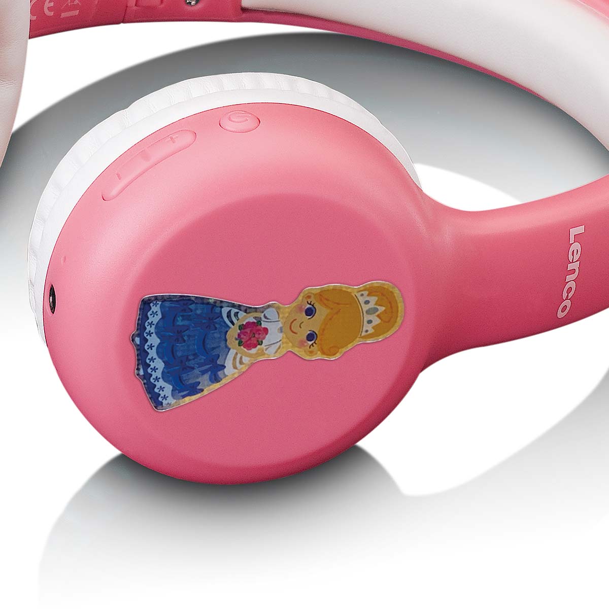 Zusammenklappbarer Bluetooth®-Kopfhörer für Kinder Pink