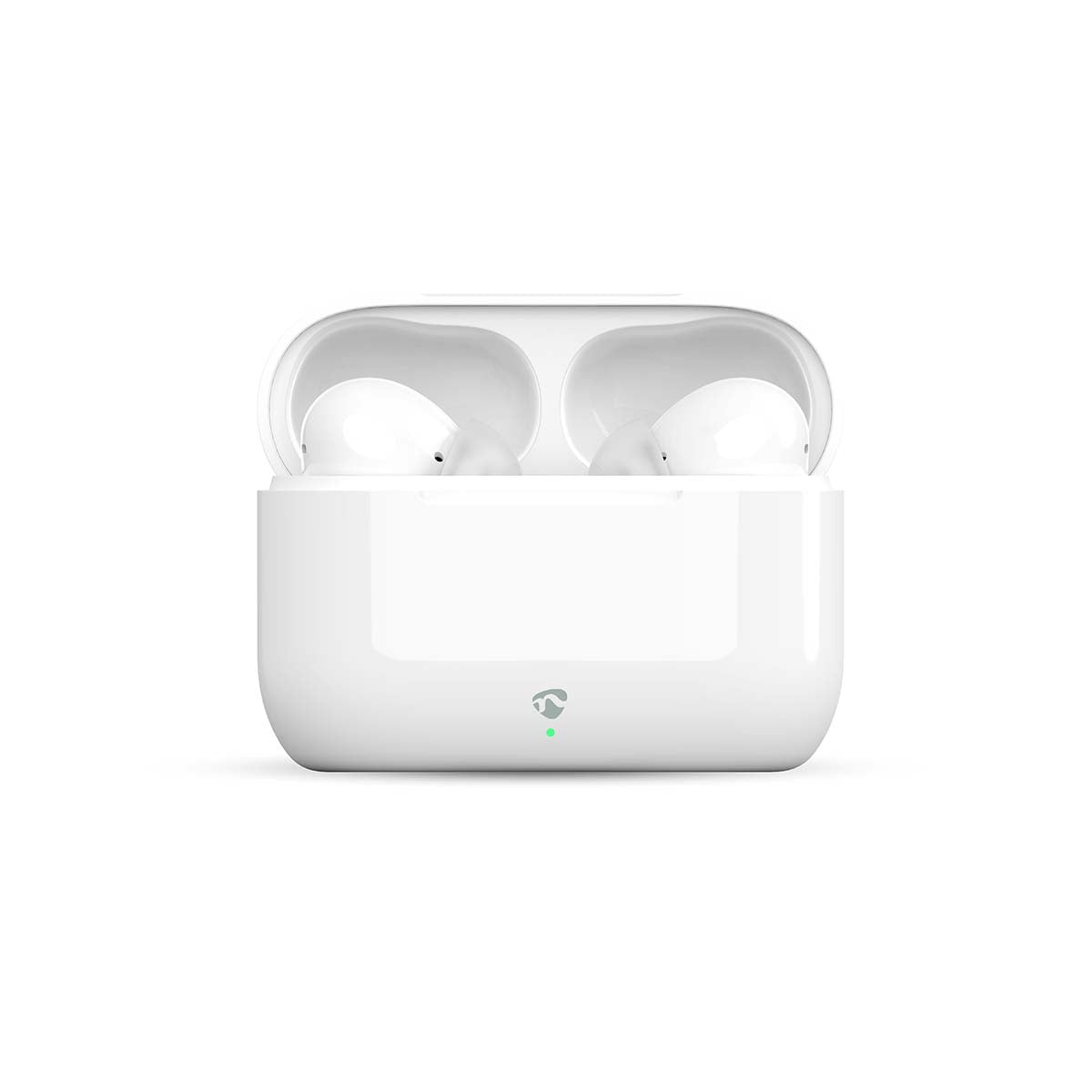 Vollständig drahtlose Kopfhörer | ENC (Environmental Noise Cancelling) | Bluetooth® | max. Batteriespielzeit: 24 Std | Berührungssteuerung | Ladegehäuse | Kabelloses Ladegehäuse | Eingebautes Mikro | Stimmkontrolle | Rauschunterdrückung | IPX4 | Weiss