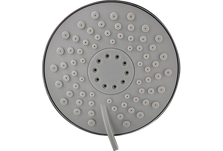 asdec life ® Handbrause Moon 3 Strahlarten mit ECO Wassersparseinsatz spart bis zu 60 % Wasser und Energie ! Verchromt ø 95mm