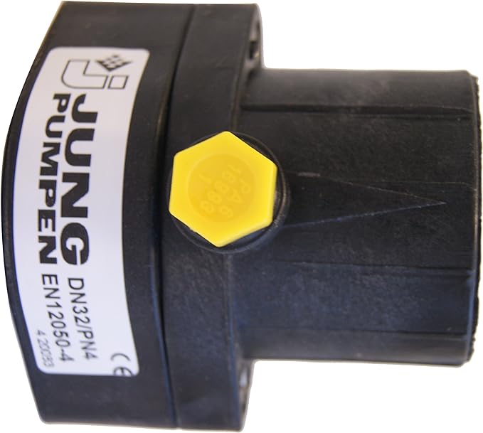 Jung - Rückschlagklappe DN32 (1 1/4") mit Entleerschraube - JP09739