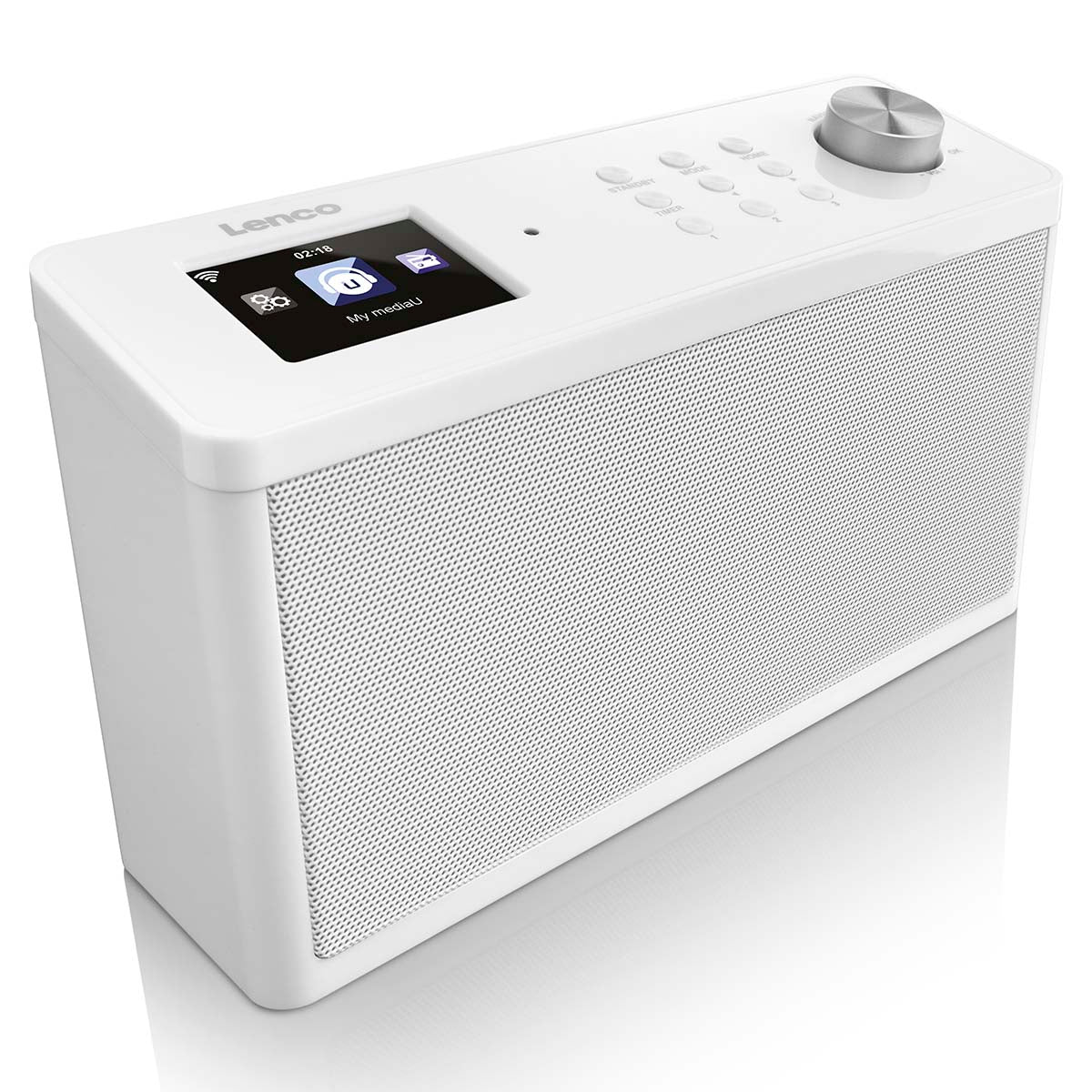 Küchen-Internetradio mit FM Weiß