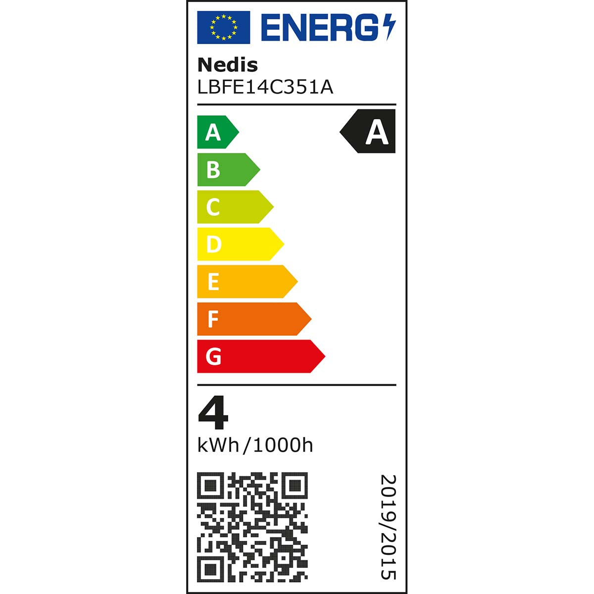 LED-Filament-Lampe E14 | Kerze | 2.2 W | 470 lm | 2700 K | Warmweiss | Retro Style | 1 Stück | Klar