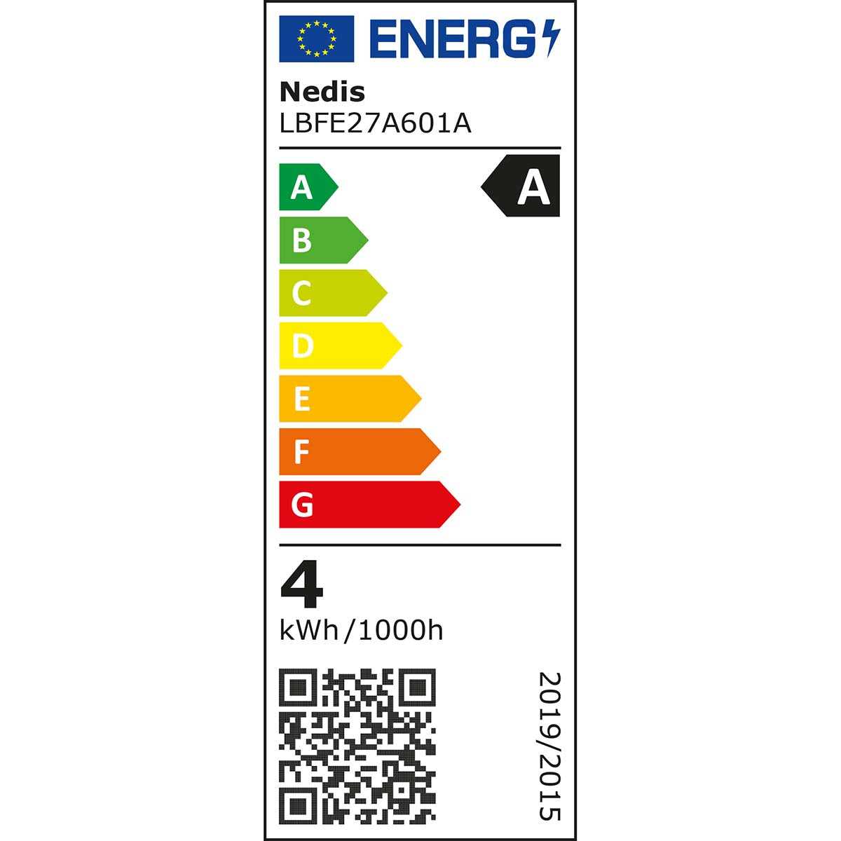 LED-Filament-Lampe E27 | A60 | 3.8 W | 806 lm | 2700 K | Warmweiss | Retro Style | 1 Stück