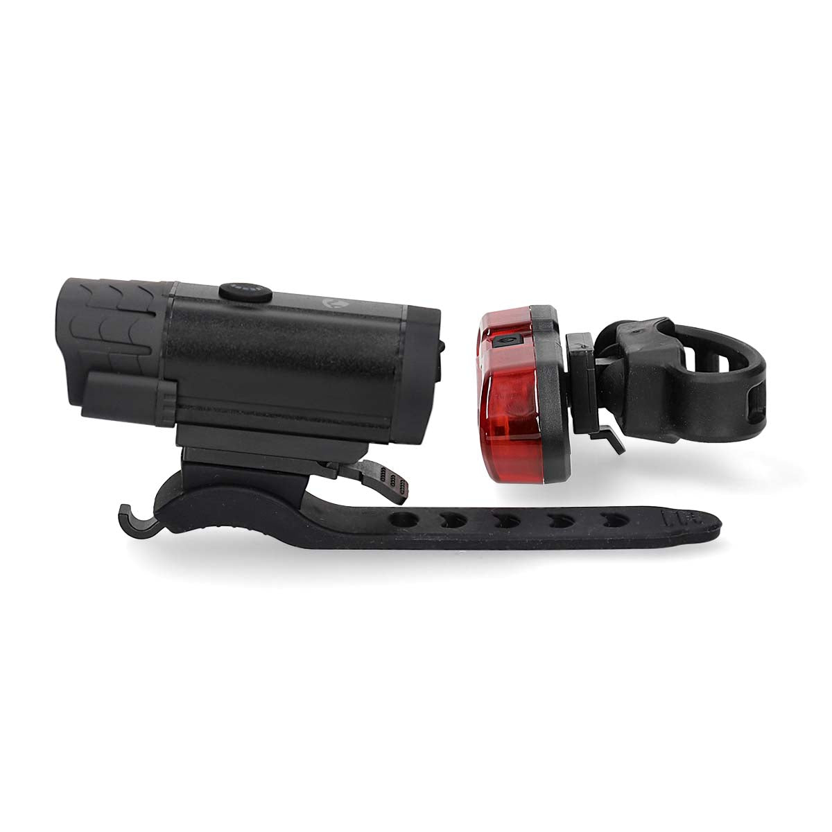 Fahrrad-Licht | Batteriebetrieben | 5 V DC | 3 W | Batterien enthalten | Wiederaufladbar | 400 lm | 4.5 lm | 100 m | 110 °