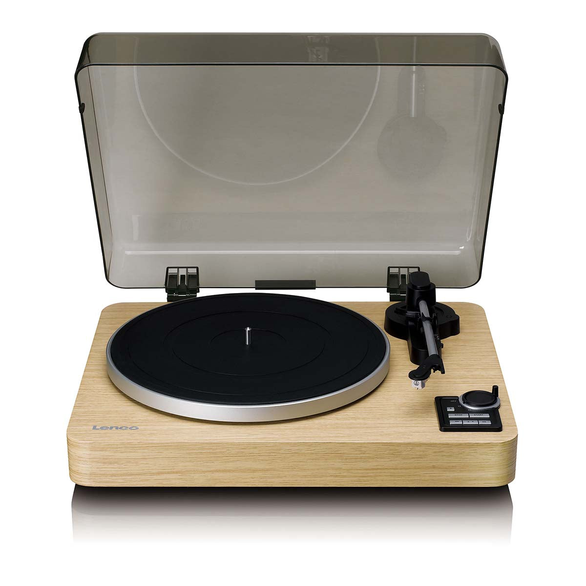 Full automatic turntable with Bluetooth, pine