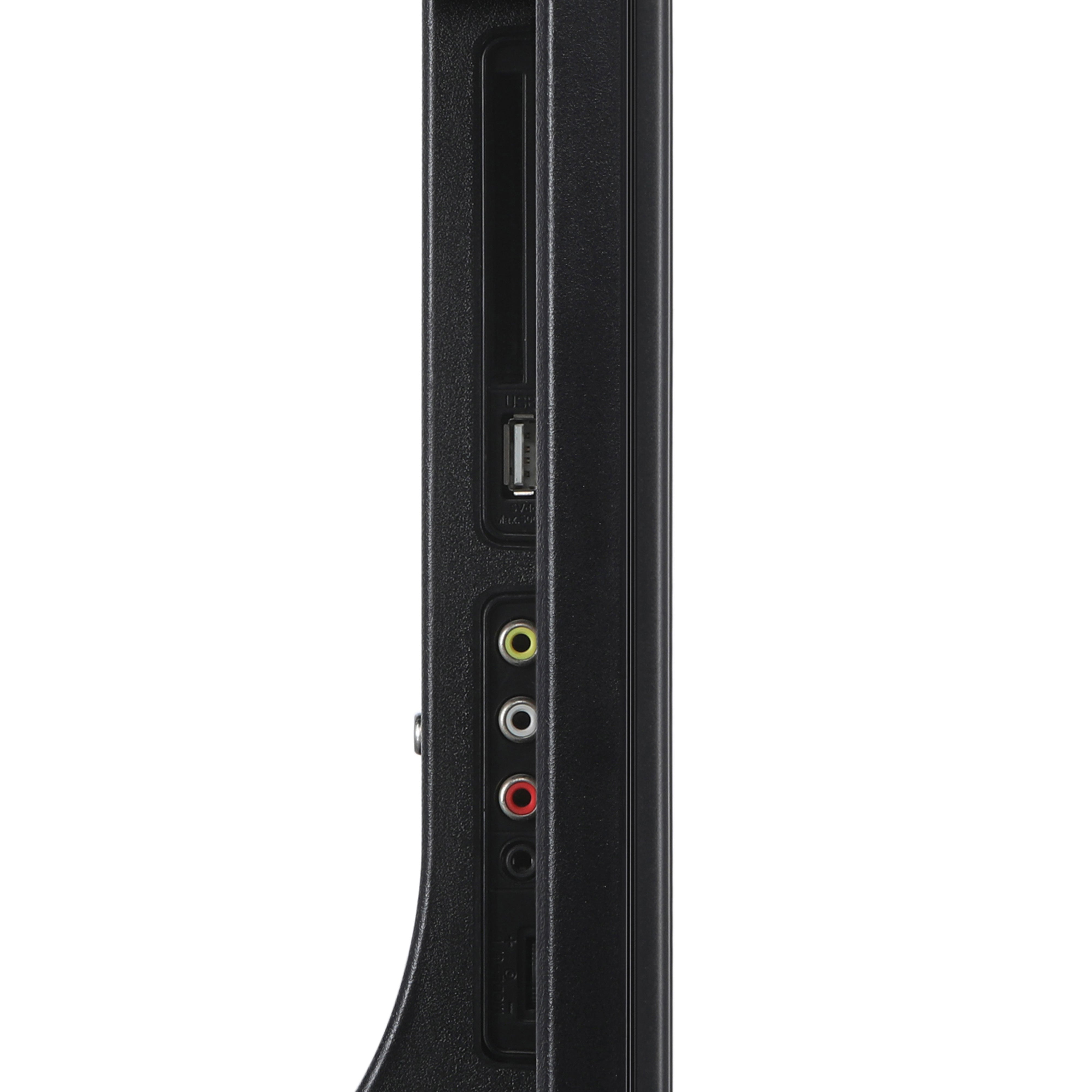 24 Zoll HD LED TV mit DVB-T2 DVB-C DVB-S2 12V Schwarz