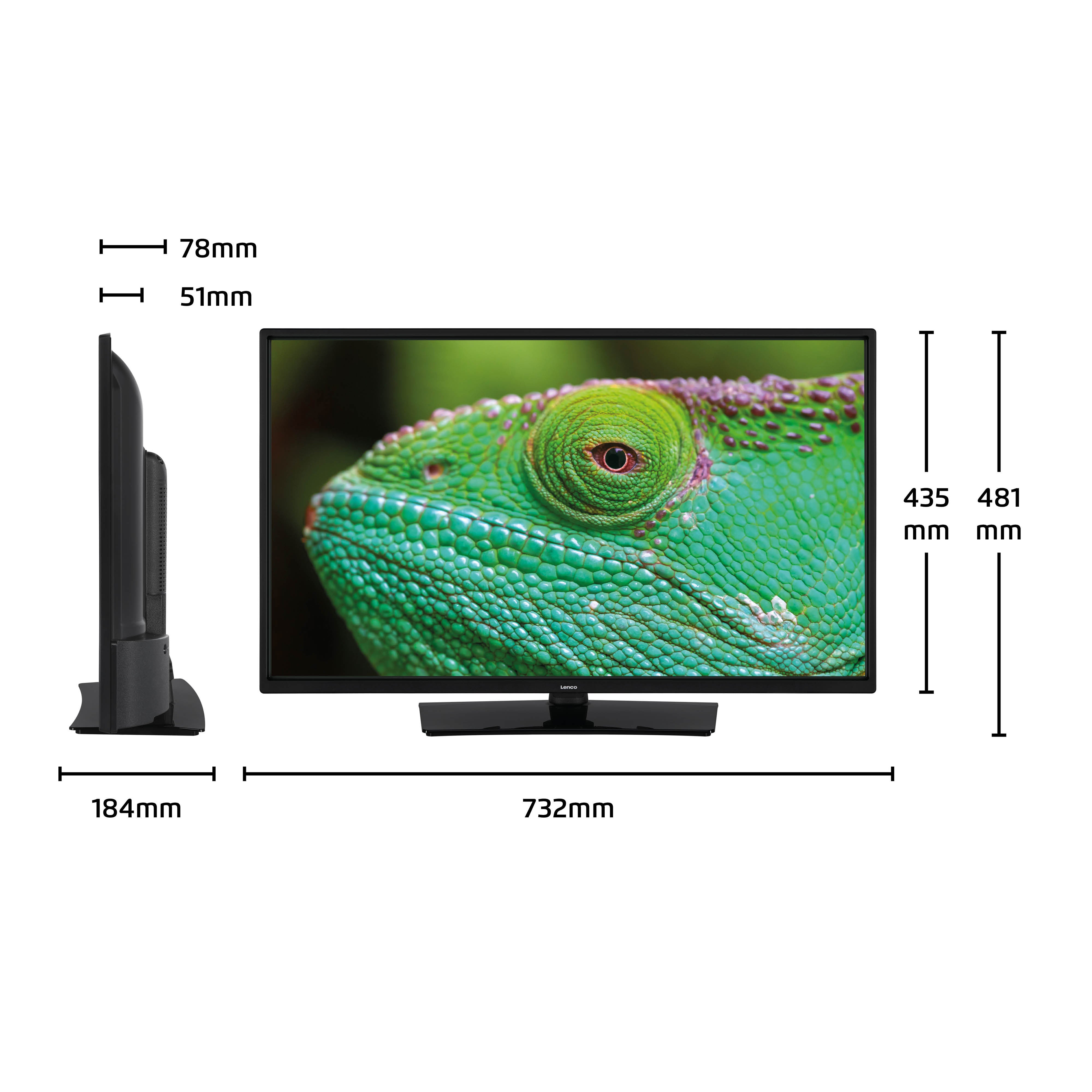 32 Zoll Smart HD LED TV Bluetooth® 12V