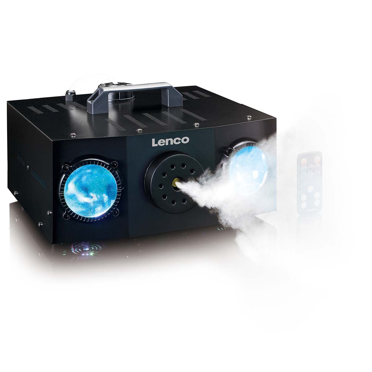 LED and FOG machine with 1 L liquid and r.c.