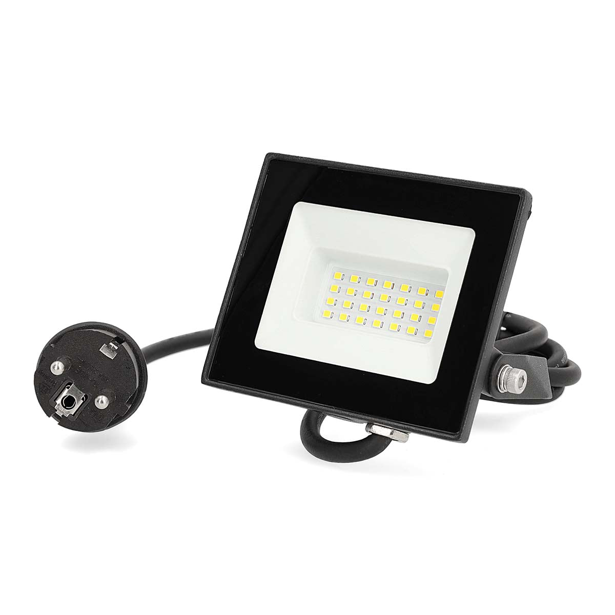 LED-Flutlicht | 4000 K | Nennlichtstrom: 1620 lm | IP65 | 1.00 m | Energieklasse: F | 220 - 240 V AC 50/60 Hz | 20 W