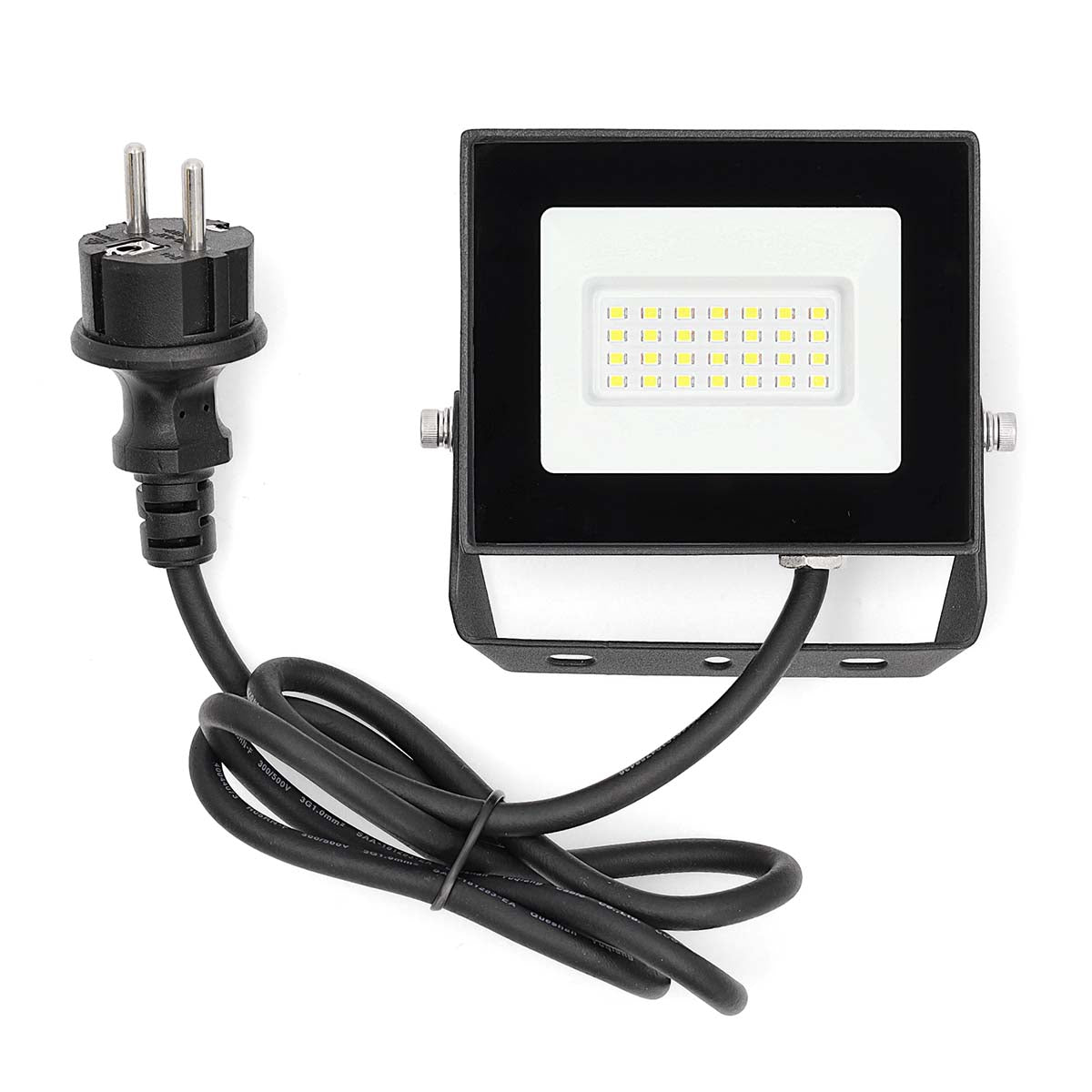 LED-Flutlicht | 4000 K | Nennlichtstrom: 1620 lm | IP65 | 1.00 m | Energieklasse: F | 220 - 240 V AC 50/60 Hz | 20 W