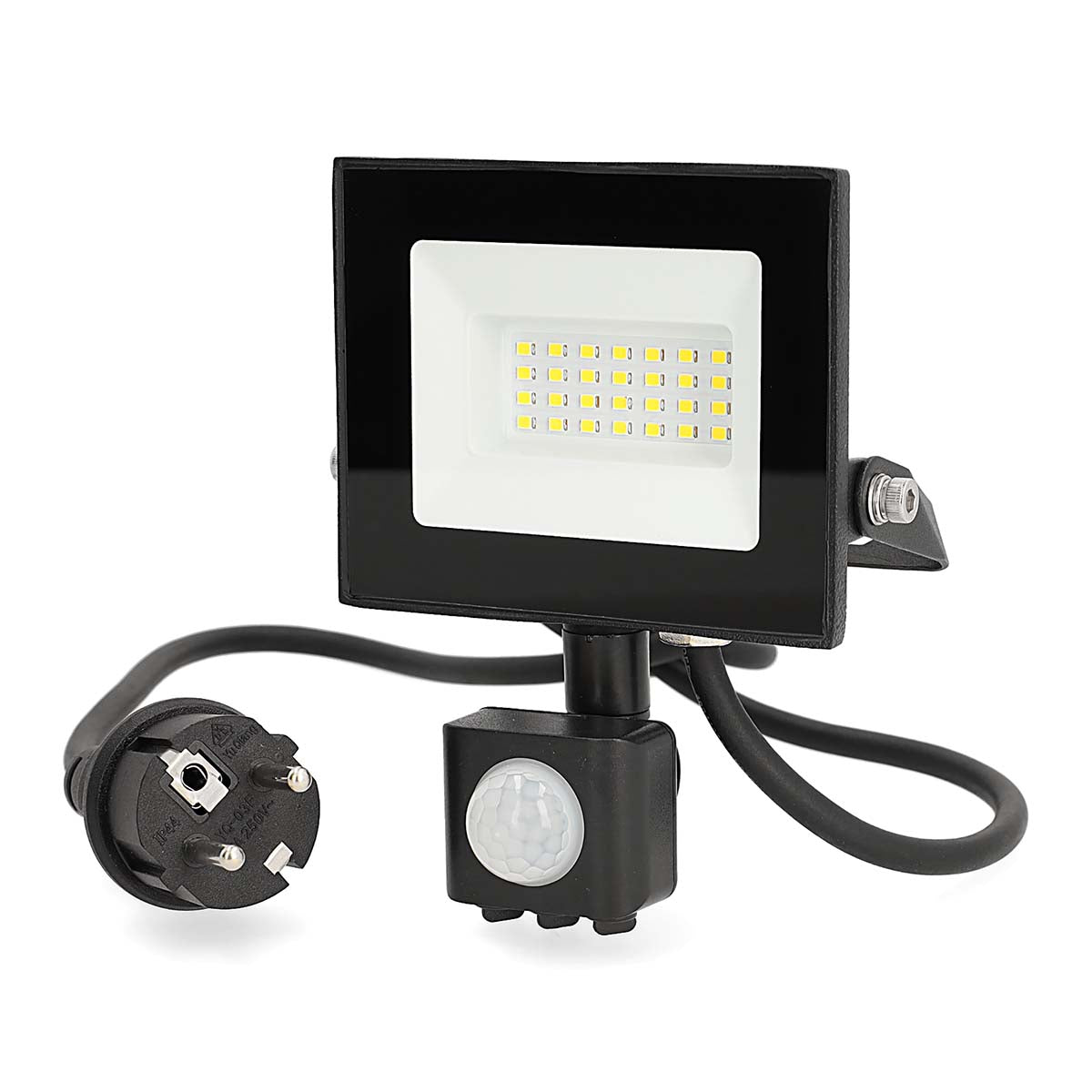 LED-Flutlicht | 4000 K | Nennlichtstrom: 1620 lm | IP44 | 1.00 m | Energieklasse: F | 220 - 240 V AC 50/60 Hz | 20 W