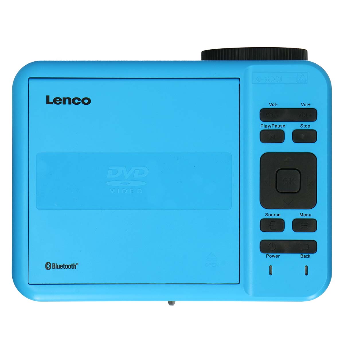 LCD-Projektor mit DVD-Player und Bluetooth® Blue
