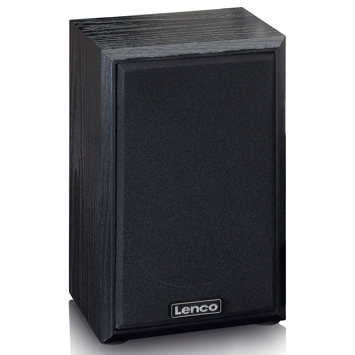 Holzplattenspieler mit Riemenantrieb, Bluetooth-Empfangsübertragung und 2 externen Lautsprechern