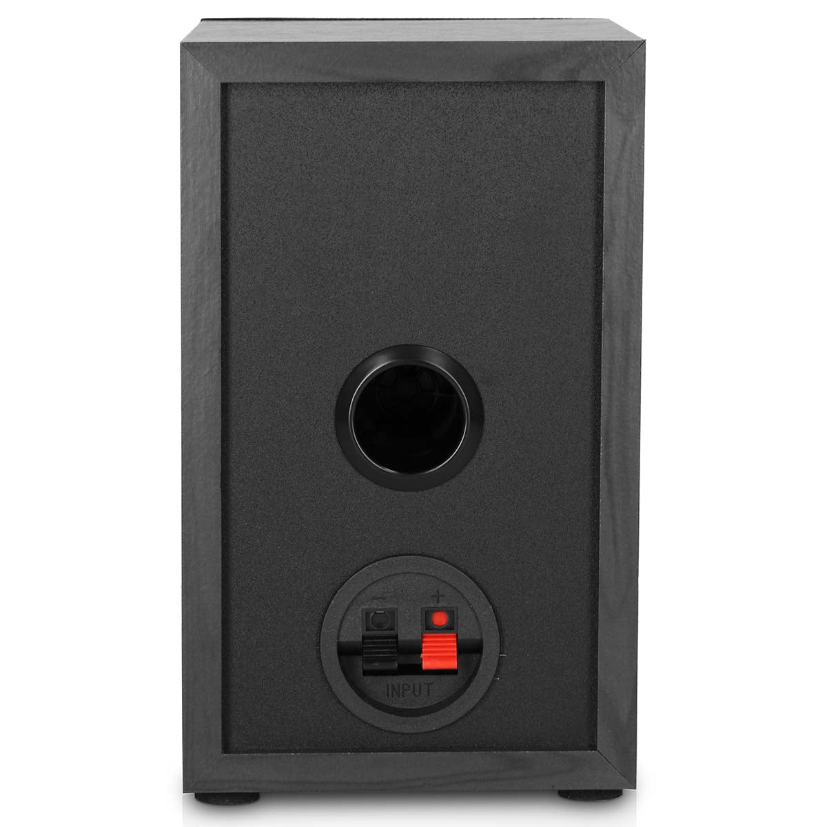 Plattenspieler mit Bluetooth® und zwei externen Lautsprechern Schwarz