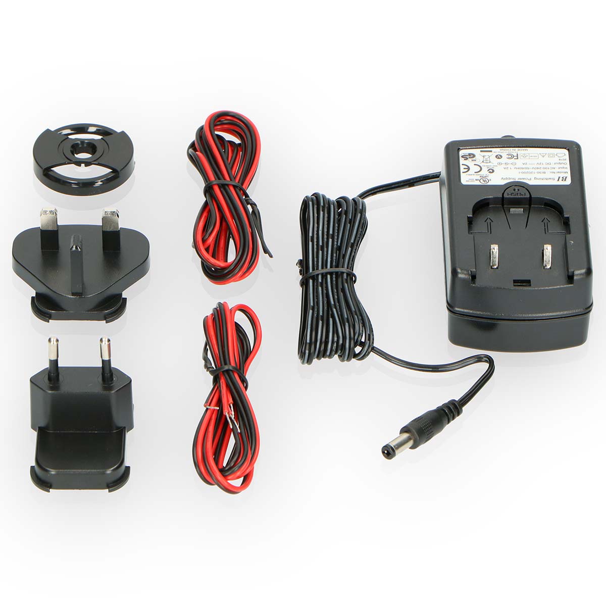 Plattenspieler mit Bluetooth® und zwei externen Lautsprechern Schwarz
