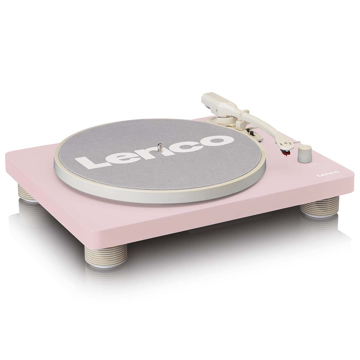 Turntable with built-in speakers USB Encoding Pink