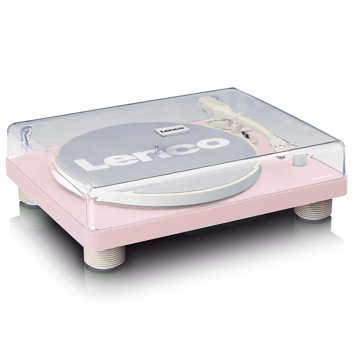 Turntable with built-in speakers USB Encoding Pink