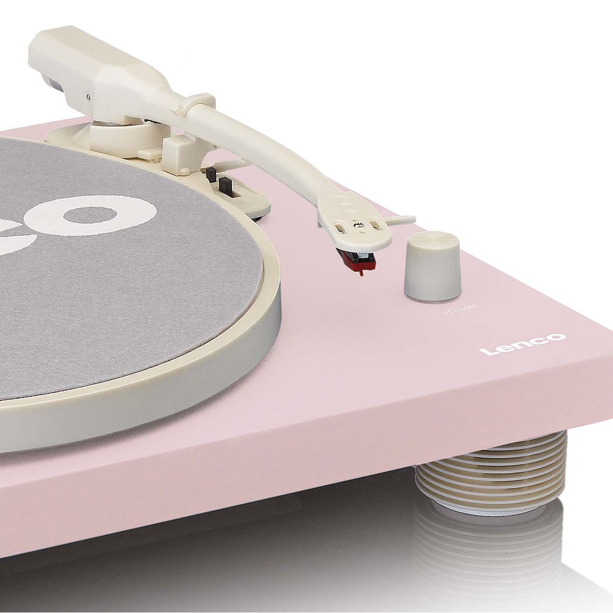 Turntable with built-in speakers USB Encoding Pink