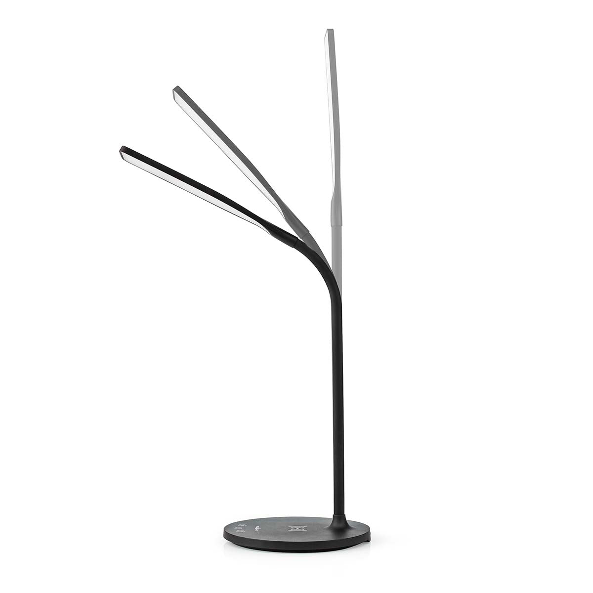 LED-Lampe mit Wireless-Ladegerät | DimmSchalter | LED / Qi | 15 W | mit Dimmung | Kaltweiss / Naturweiss / Warmweiss | 2700 - 6500 K