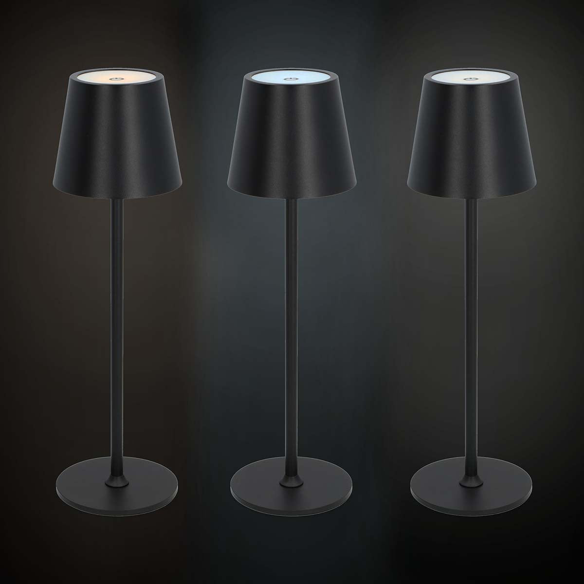 LED Tischleuchte | LED | 1.8 W | 150 lm | 3000 - 6000 K | Schwarz