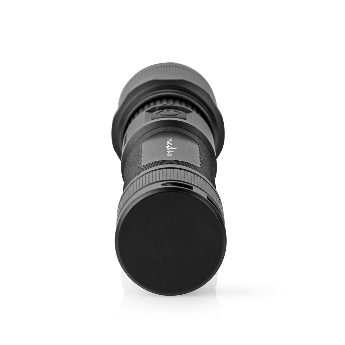 LED-Taschenlampe | Batteriebetrieben | 3.7 V DC | 10 W | N/A | Batterien enthalten | Wiederaufladbar | Nennlichtstrom: 1000 lm | Lichtbereich: 110 m | Strahlungswinkel: 9.5 °
