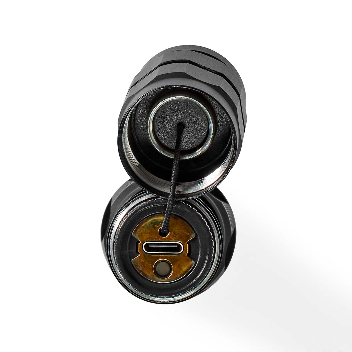 LED-Taschenlampe | Batteriebetrieben | 3.7 V DC | 10 W | N/A | Batterien enthalten | Wiederaufladbar | Nennlichtstrom: 1000 lm | Lichtbereich: 200 m | Strahlungswinkel: 10 °