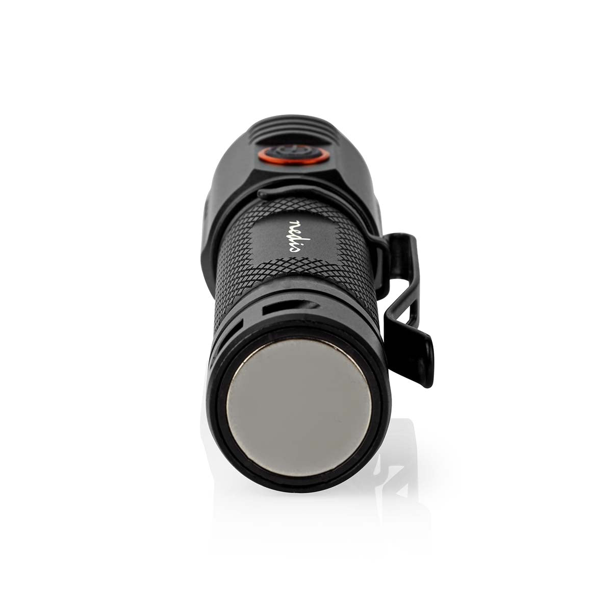 LED-Taschenlampe | Batteriebetrieben | 3.7 V DC | 20 W | N/A | Batterien enthalten | Wiederaufladbar | Nennlichtstrom: 2000 lm | Lichtbereich: 180 m | Strahlungswinkel: 10 °