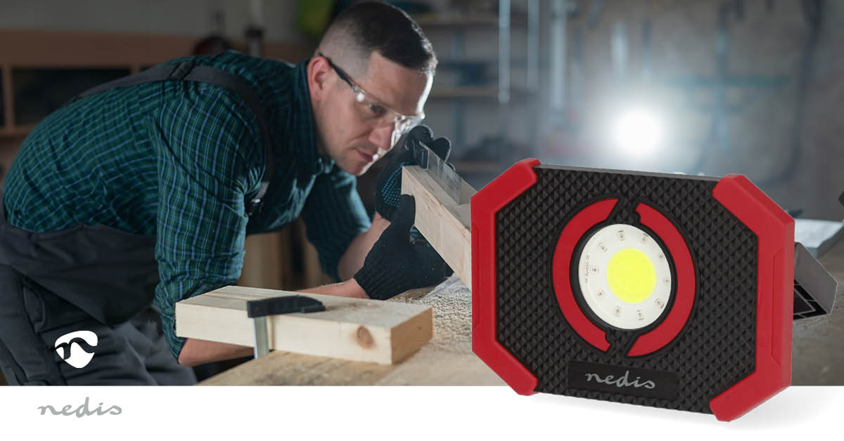 Arbeitsleuchte | 10 W | Batteriebetrieben | 5 V DC | N/A | Wiederaufladbar | Lichtdauer: 10 h | 1000 lm | Lichtbereich: 30 m