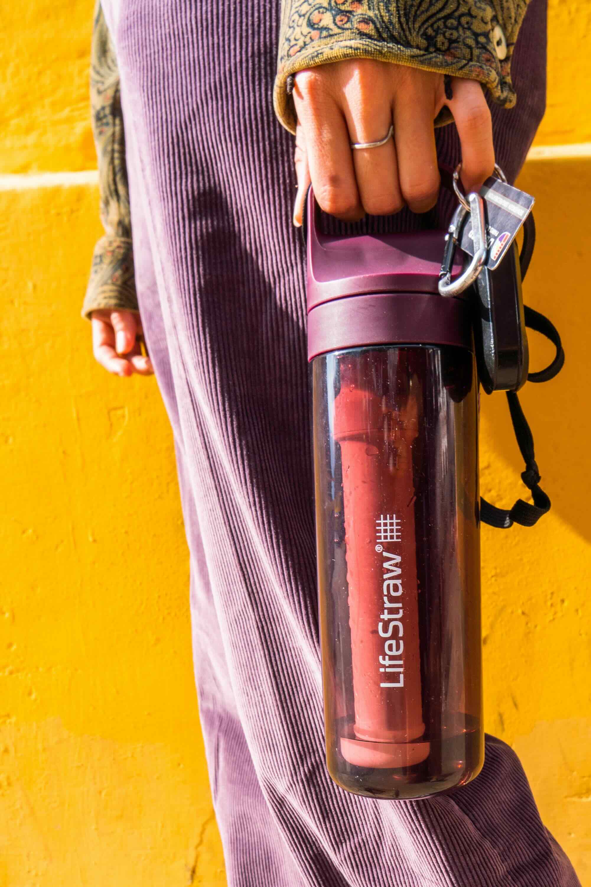 LifeStraw Go 650ml (laguna teal) - Trinkflasche mit Filter für sicheres , frisches Trinkwasser