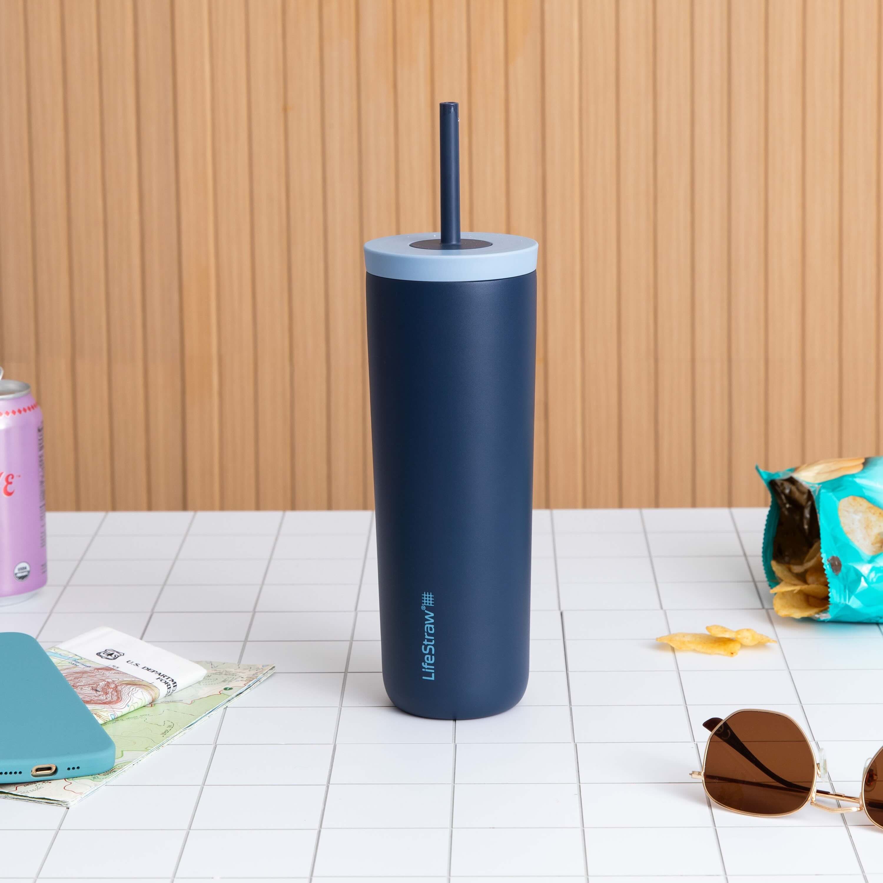 LifeStraw Go Steel Tumbler 500ml (cactus green)