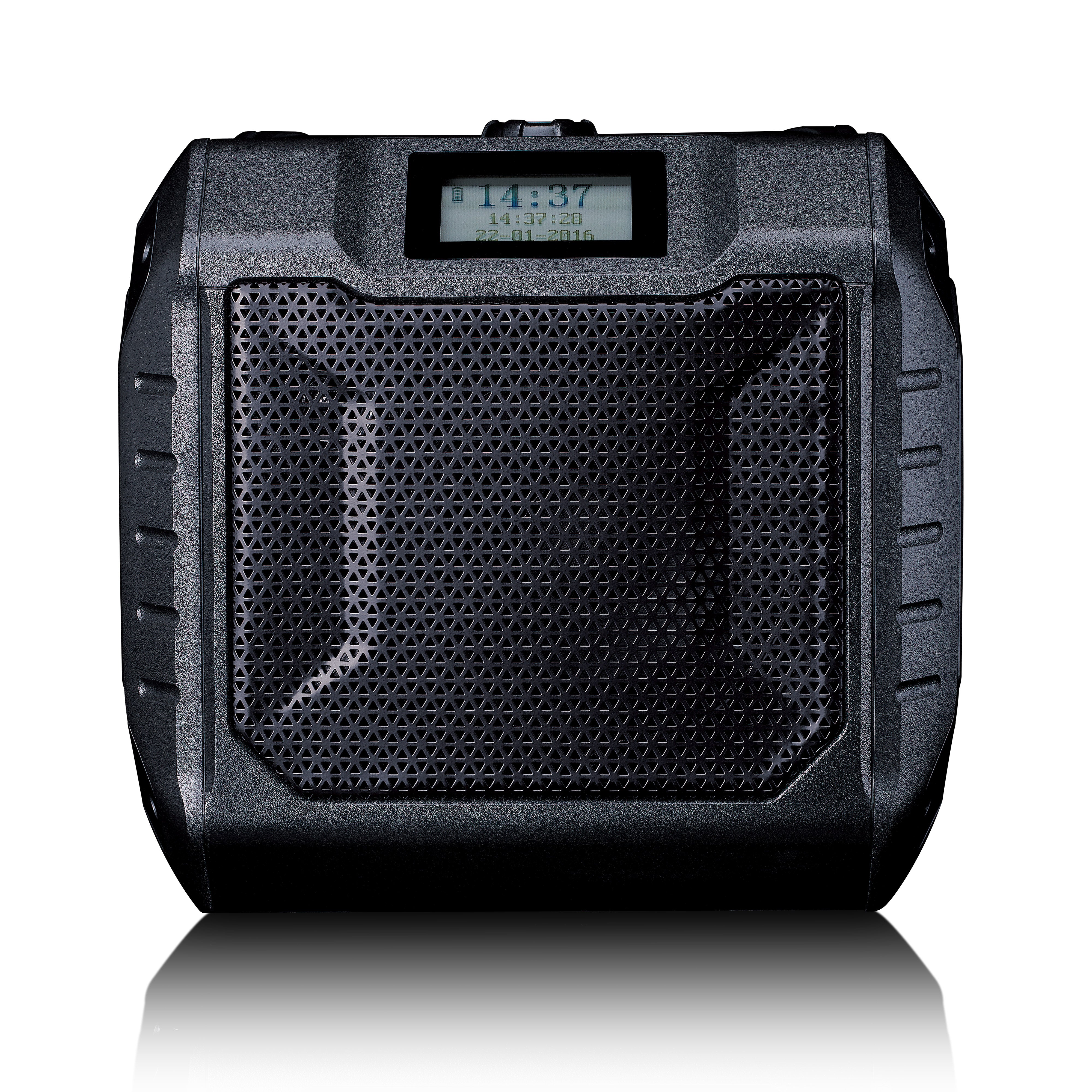 Leistungsstarkes tragbares DAB+/FM-Radio für den Außenbereich mit Bluetooth® IPX5 wasserdicht Grau