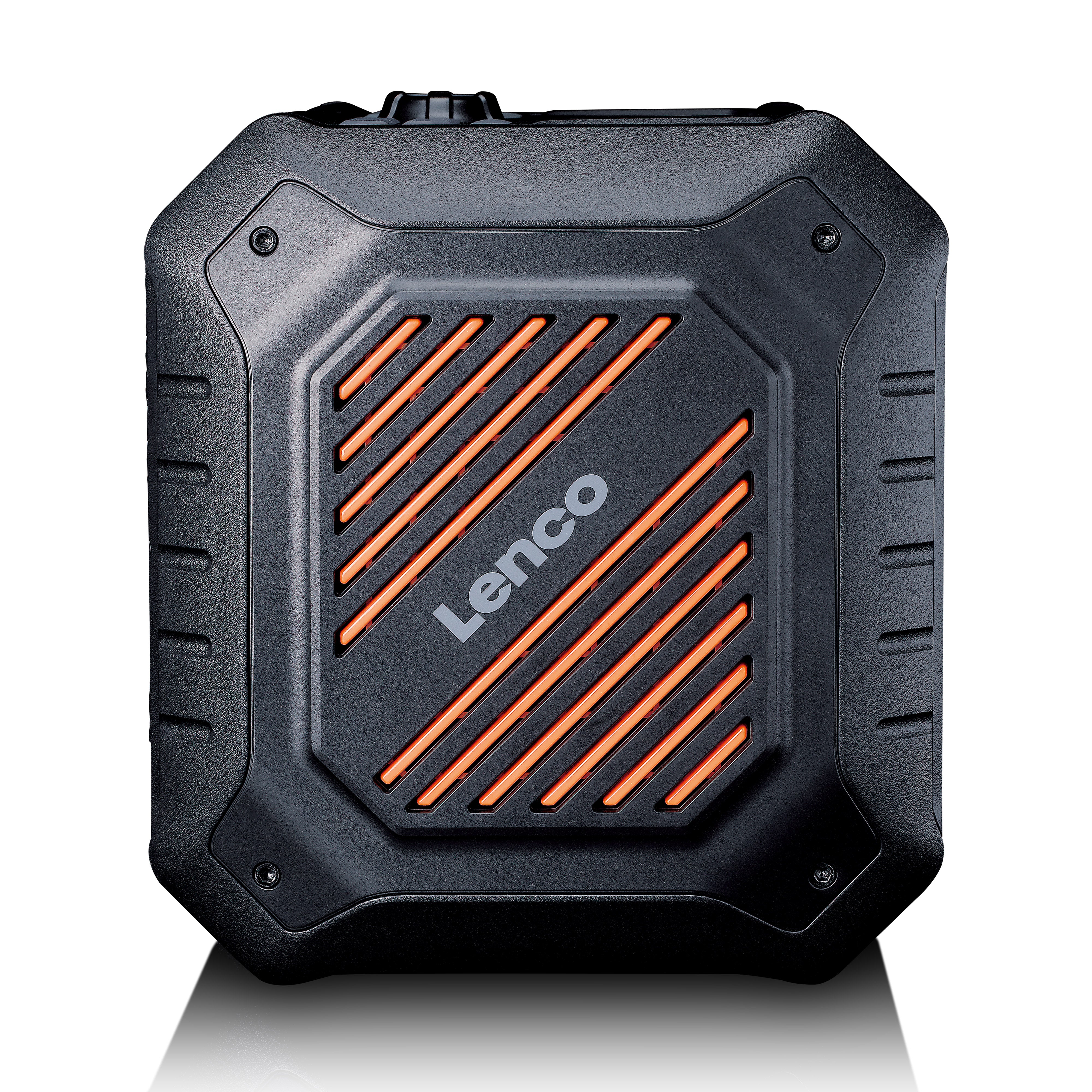 Leistungsstarkes tragbares DAB+/FM-Radio für den Außenbereich mit Bluetooth® IPX5 wasserdicht Grau