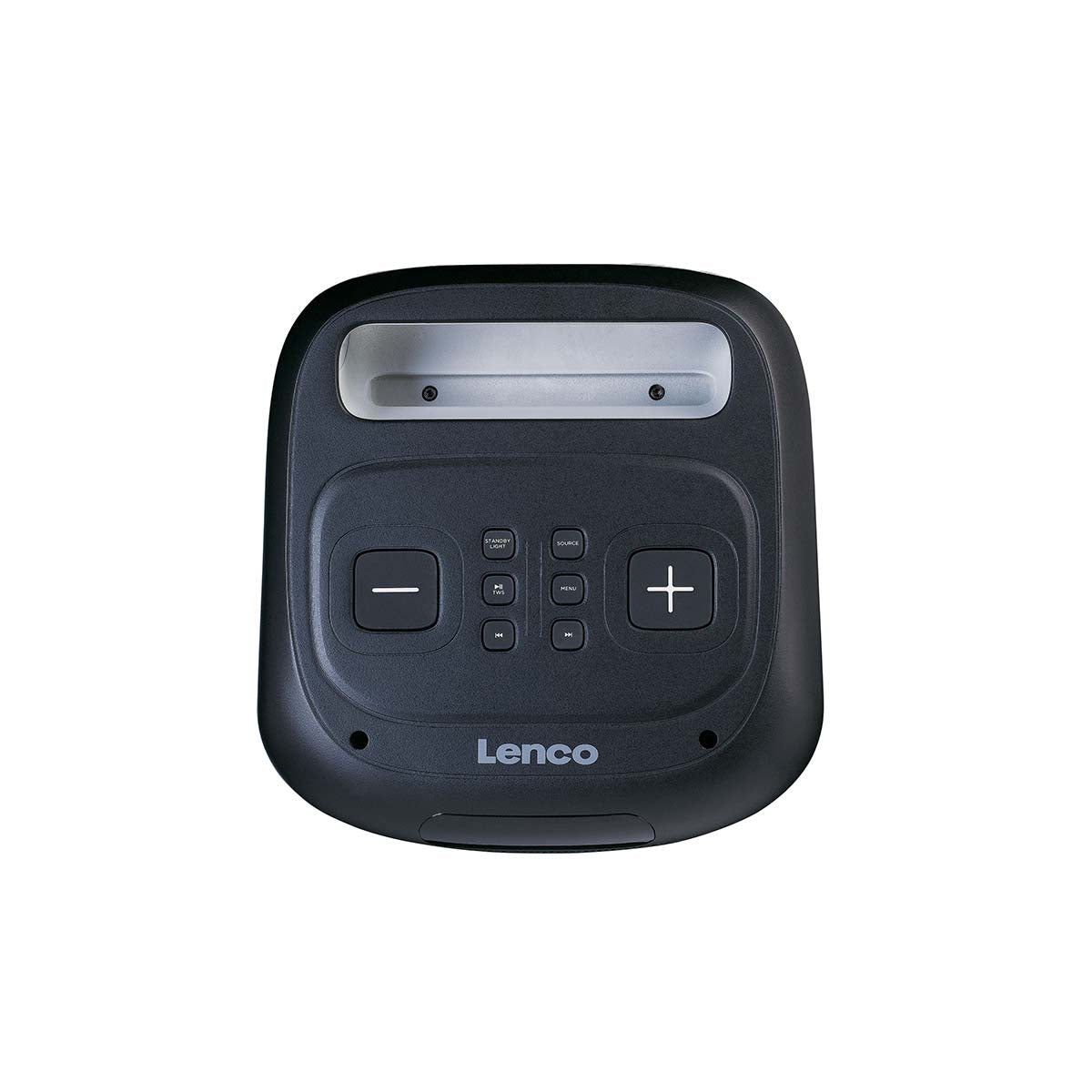 Kompakter IPX4 Bluetooth® Party-Lautsprecher mit drahtlosem Mikrofon