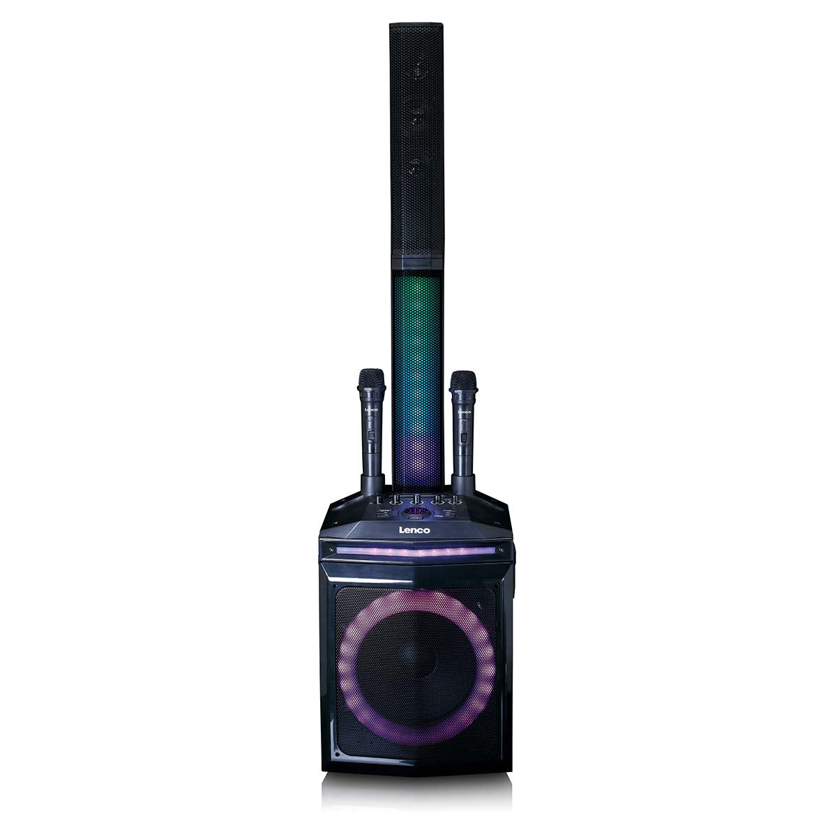 PA mit Subwoofer und abnehmbarer Hochtonsäule