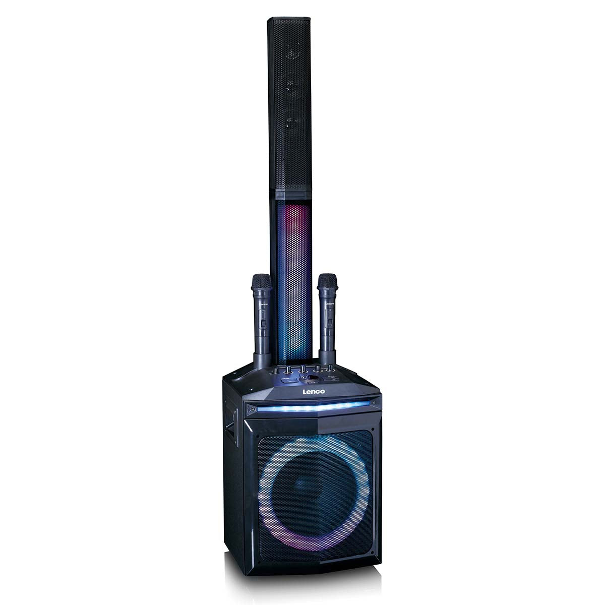 PA mit Subwoofer und abnehmbarer Hochtonsäule