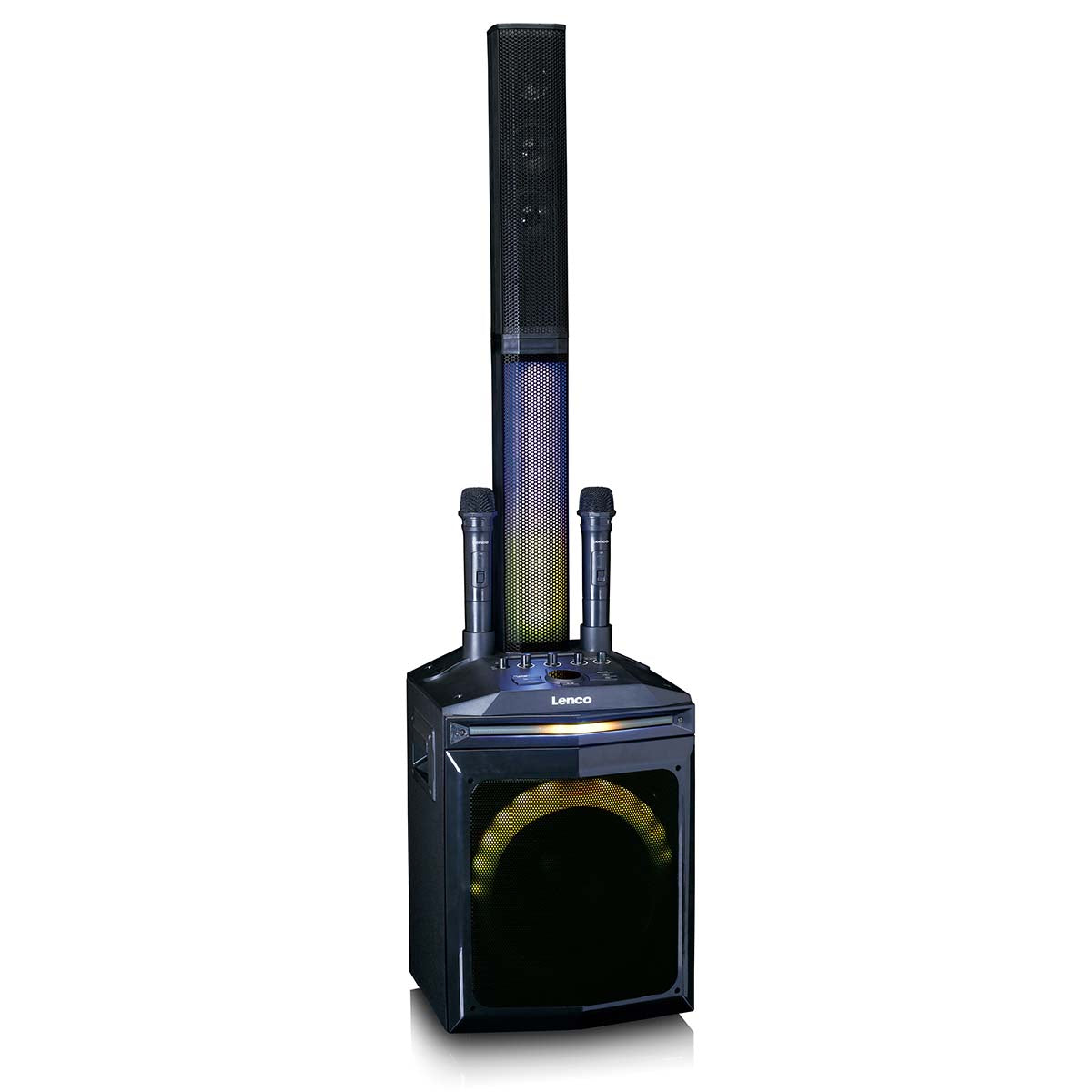 PA mit Subwoofer und abnehmbarer Hochtonsäule