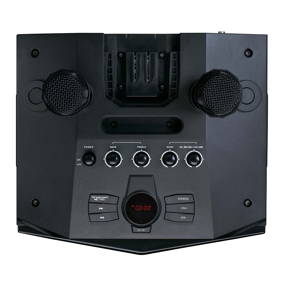 PA mit Subwoofer und abnehmbarer Hochtonsäule