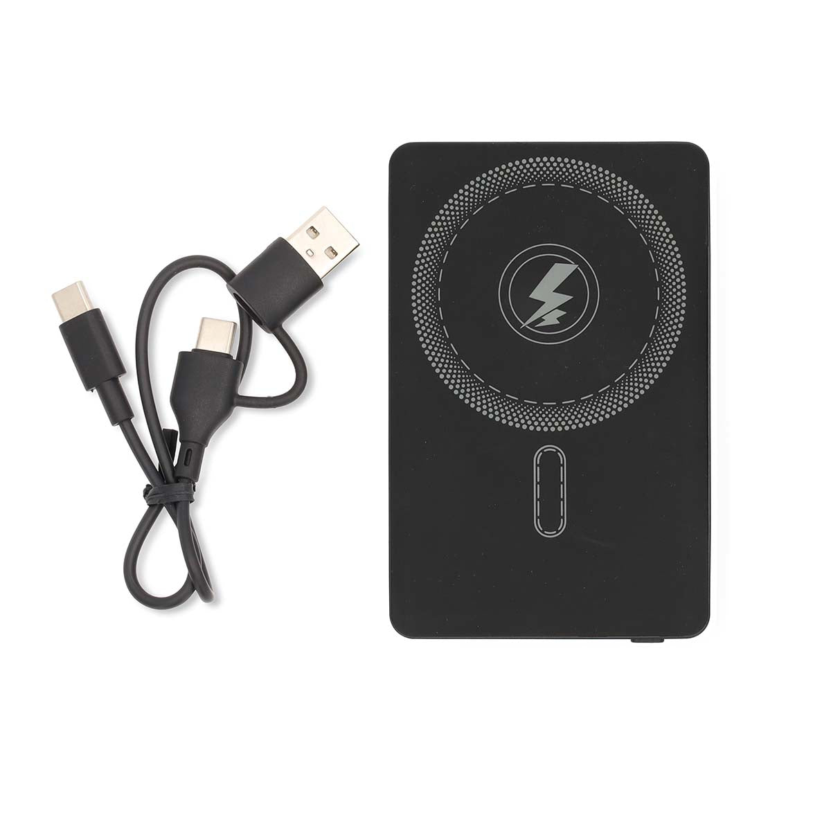 powerbank | 5000 mAh | kabelloses Laden | 1.67 / 2.22 / 3.0 A | Anzahl der Ausgänge: 1 | Ausgangsanschluss: 1x USB-C™ | Eingangsverbindung: 1x USB-C™ | PD3.0 20W | Lithium-Polymer