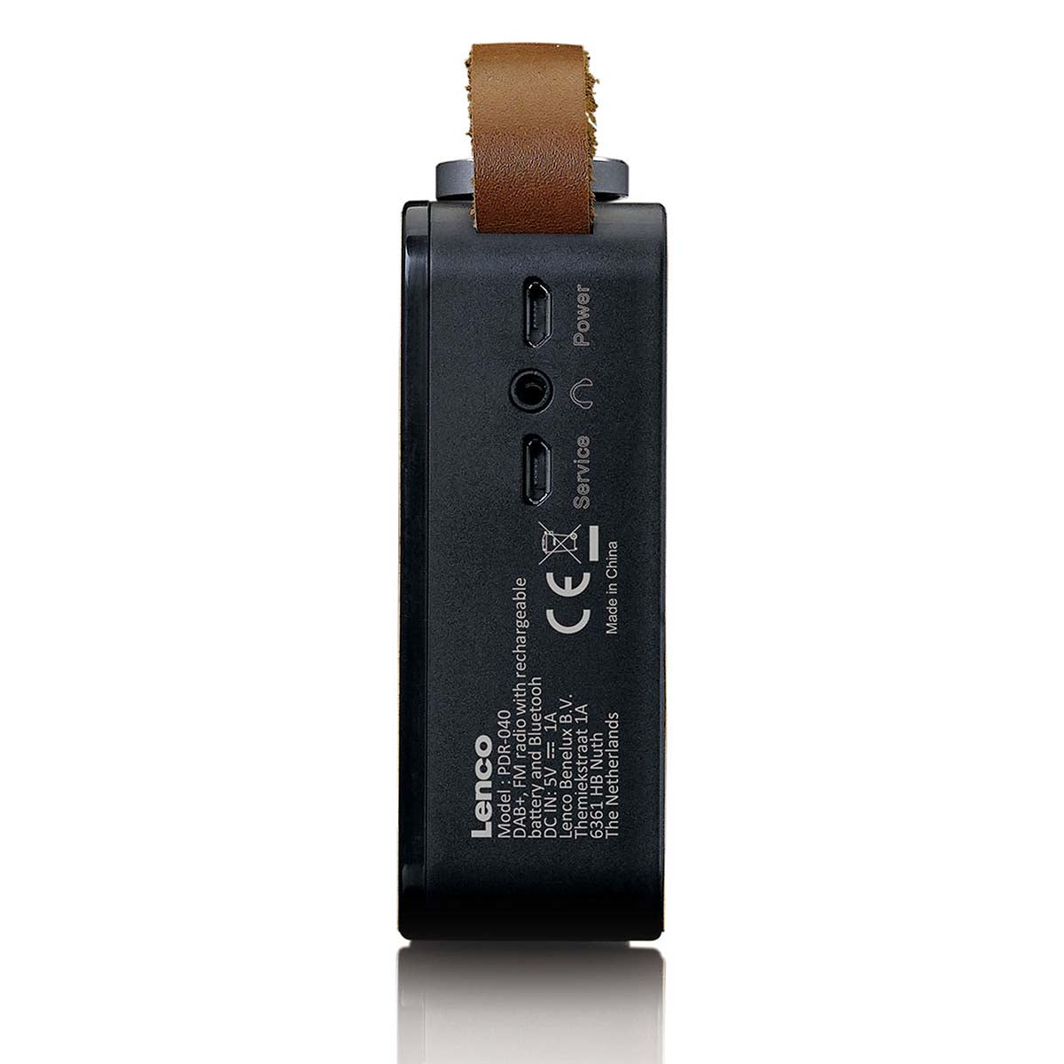 Tragbares DAB+/ FM-Radio mit Bluetooth® Bamboo Schwarz