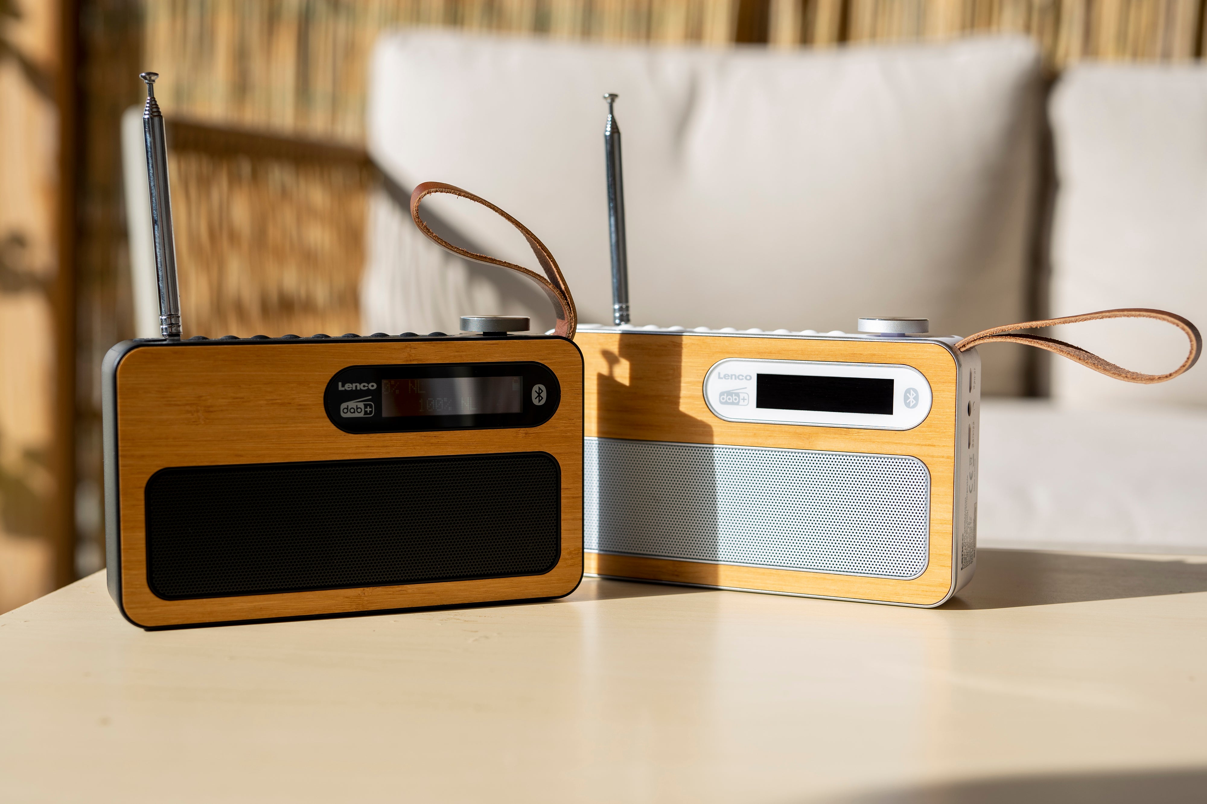 Tragbares DAB+/ FM-Radio mit Bluetooth® Bamboo Schwarz