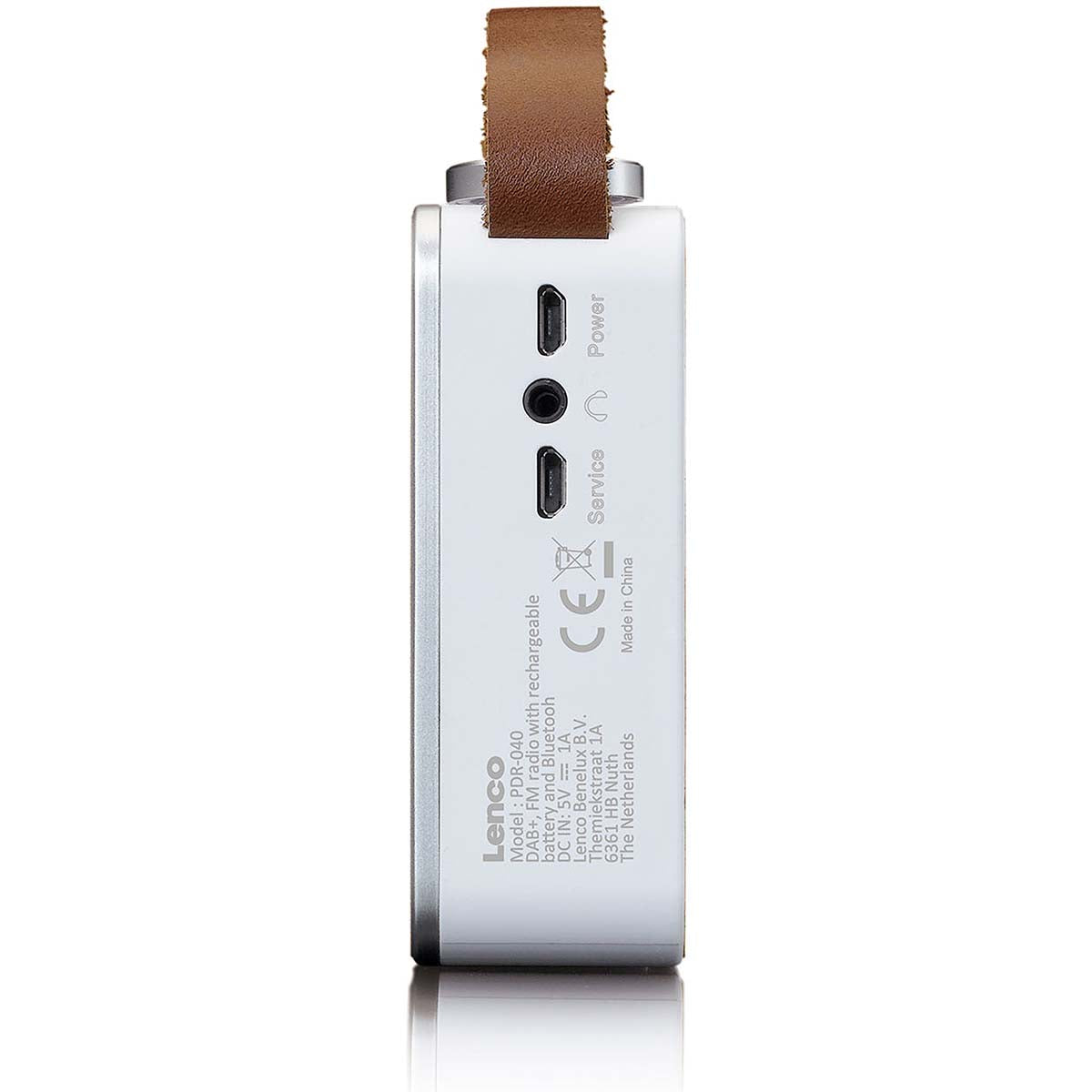 Tragbares DAB+/ FM-Radio mit Bluetooth® Bamboo Weiß