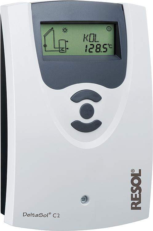 Resol Differenztemperaturregler Delta Sol CS/2 mit 2 Fühler für Solaranlagen