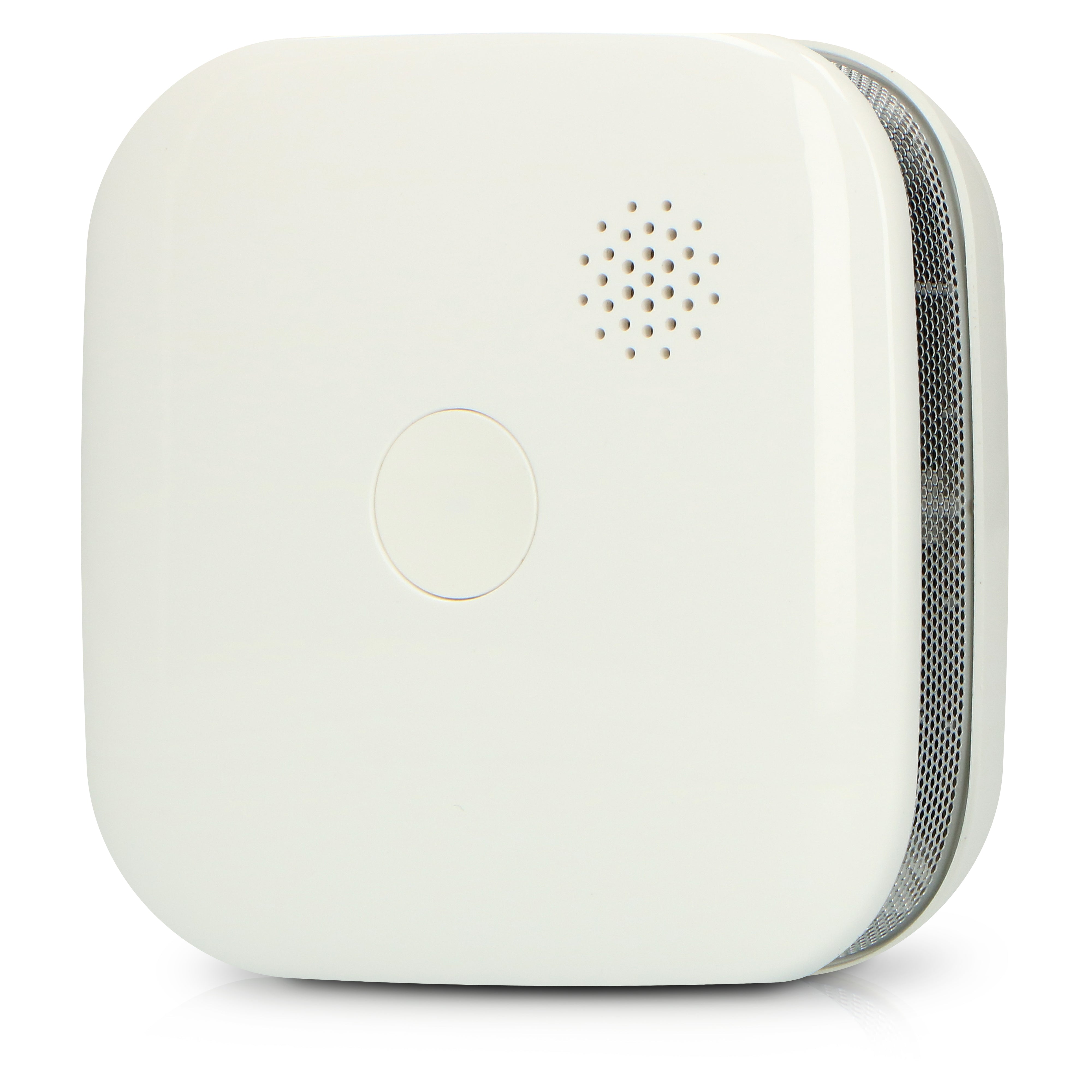 Rauchmelder mit kompaktem Design mit 10 Jahren Batterie und Garantie