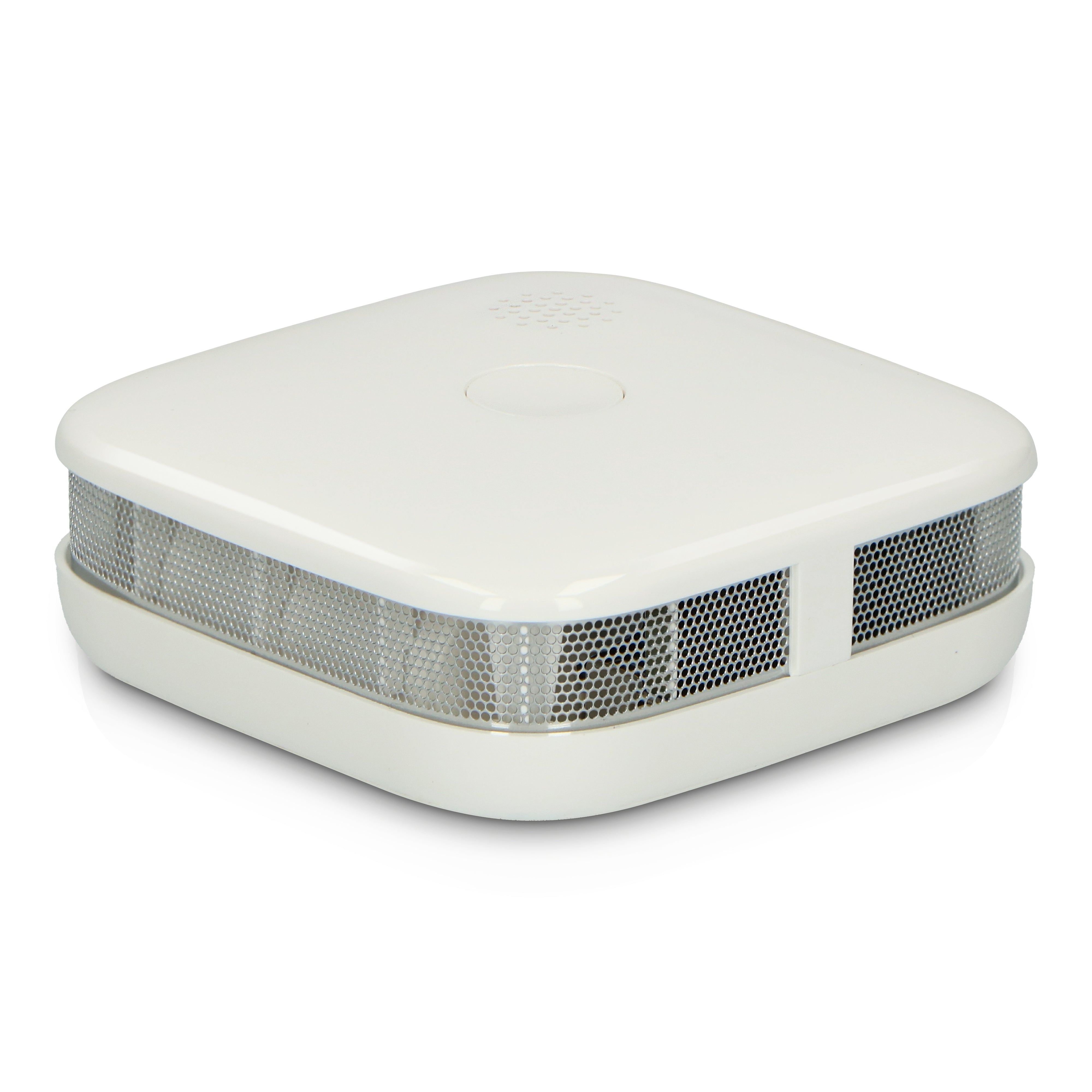 Rauchmelder mit kompaktem Design mit 10 Jahren Batterie und Garantie