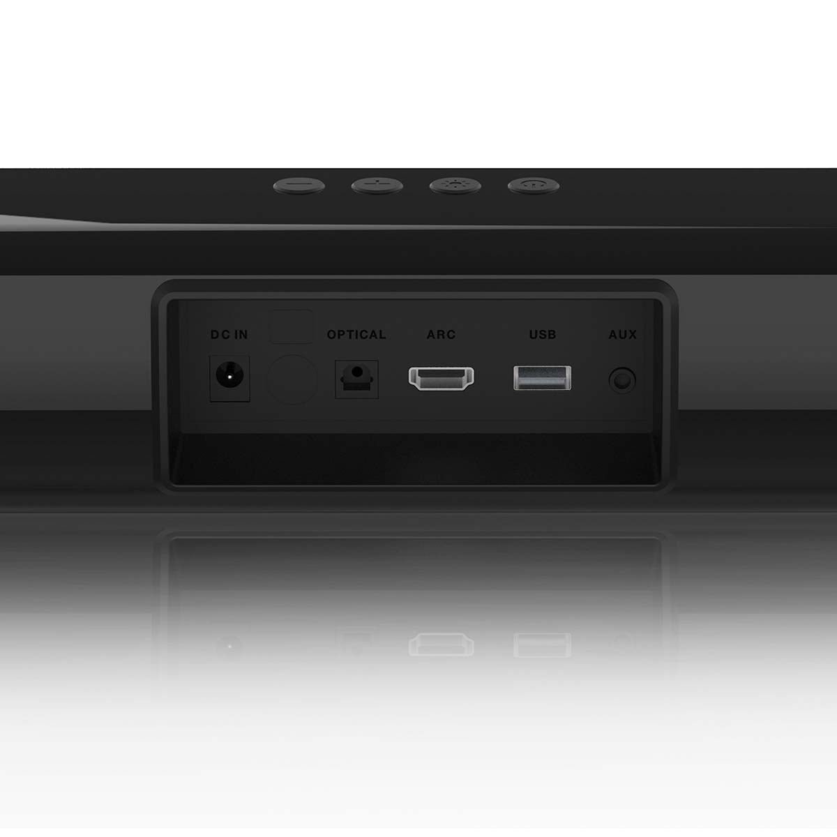 Soundbar 85cm 40W Bluetooth® HDMI LED Lichter