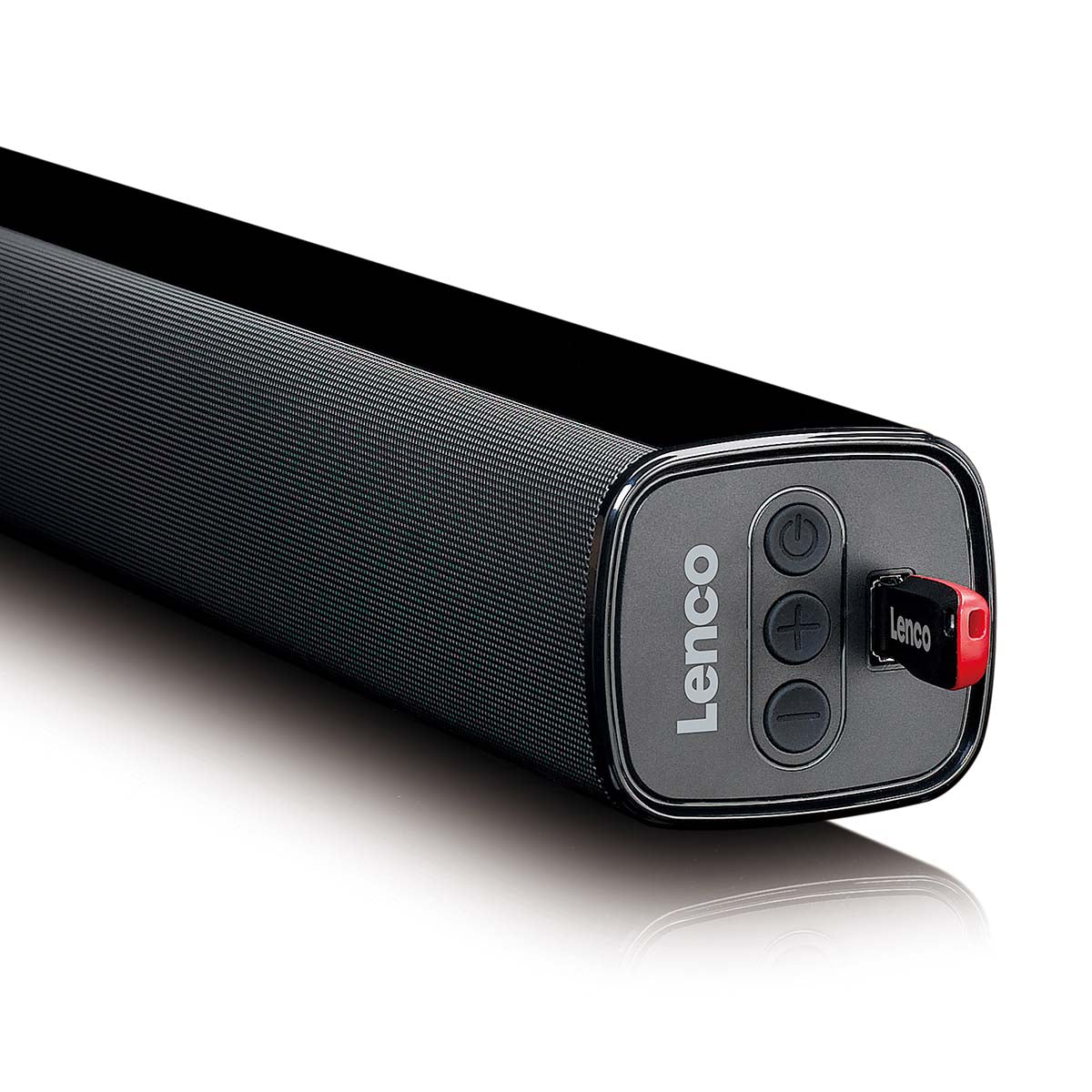 90cm Soundbar mit 80W RMS, Bluetooth, USB, integriertem Subwoofer und HDMI (ARC)
