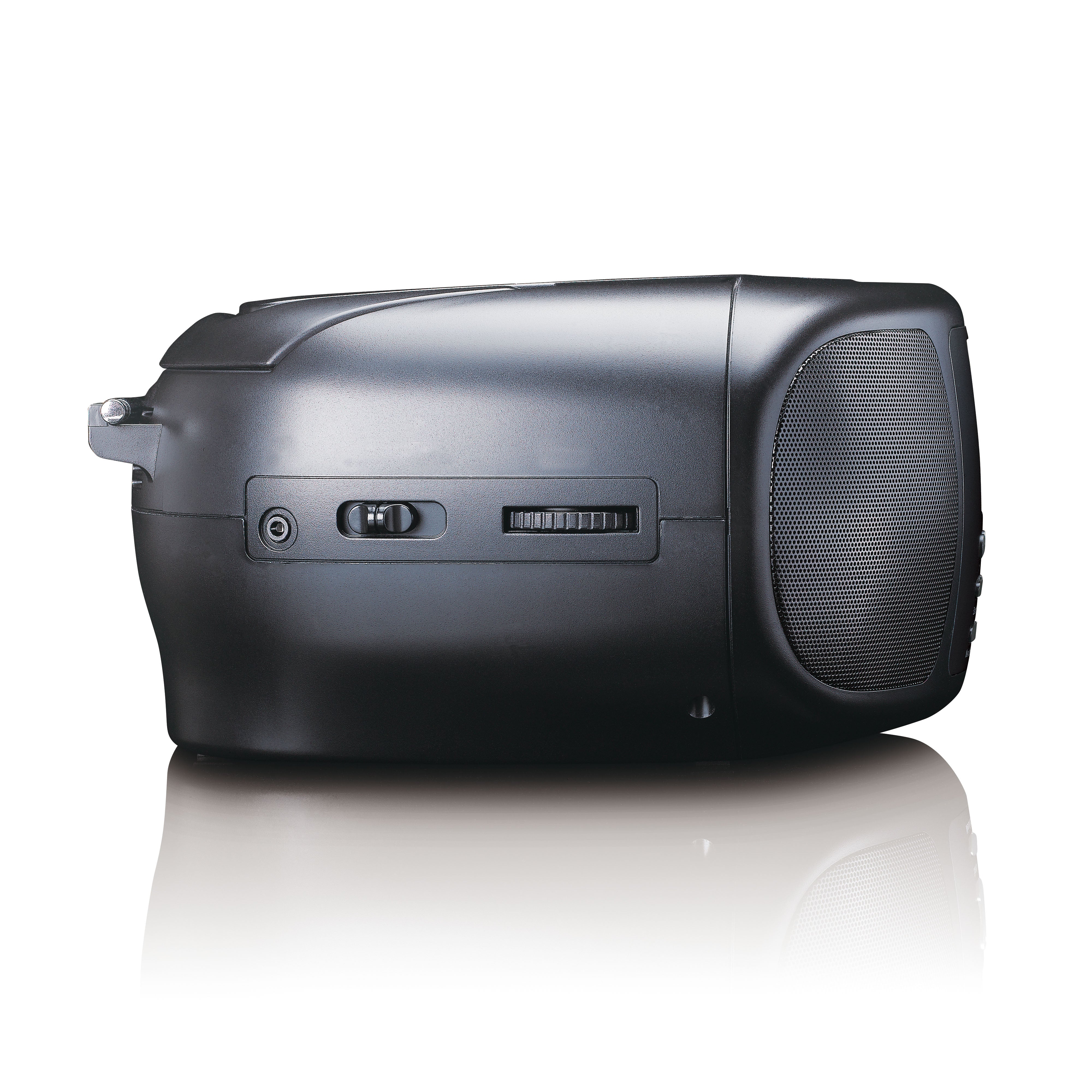 Tragbares Internetradio mit DAB+/FM, Bluetooth®, CD-Player und großem LCD-Farbdisplay Schwarz