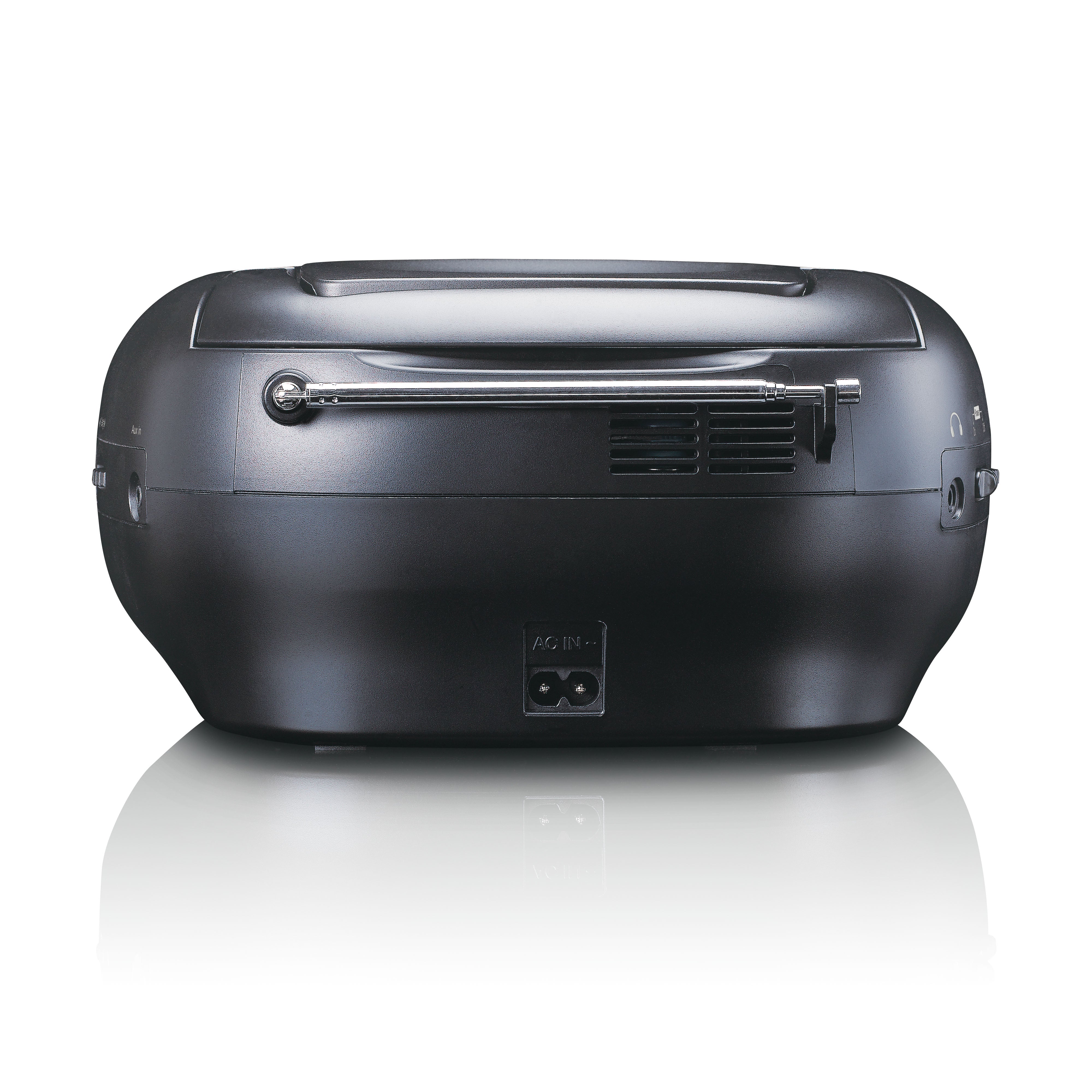 Tragbares Internetradio mit DAB+/FM, Bluetooth®, CD-Player und großem LCD-Farbdisplay Schwarz